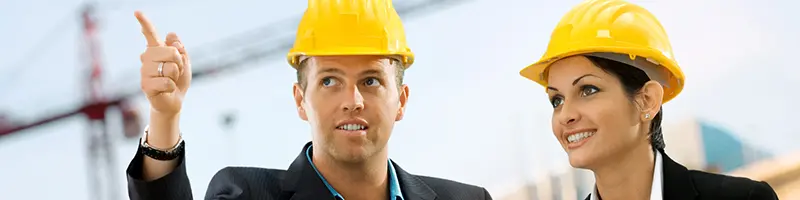 Technische Betriebswirte auf der Baustelle